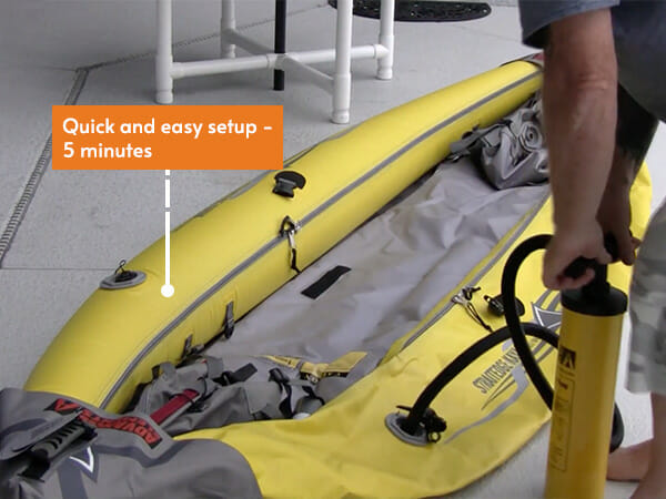 straitedge inflatable kayak