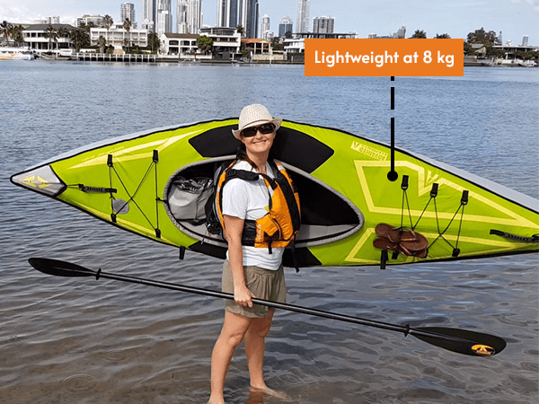 advancedframe ultralite kayak with pump