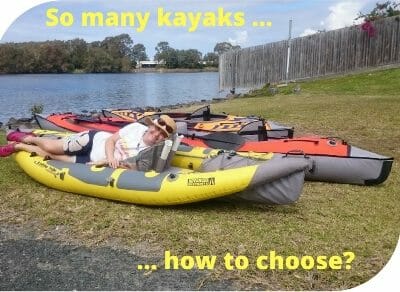 choosing a kayak