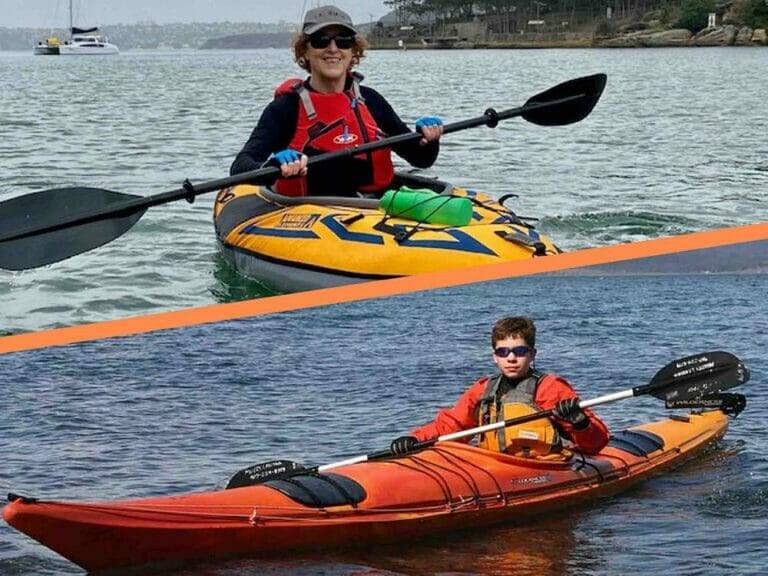inflatable kayak vs hardshell kayak
