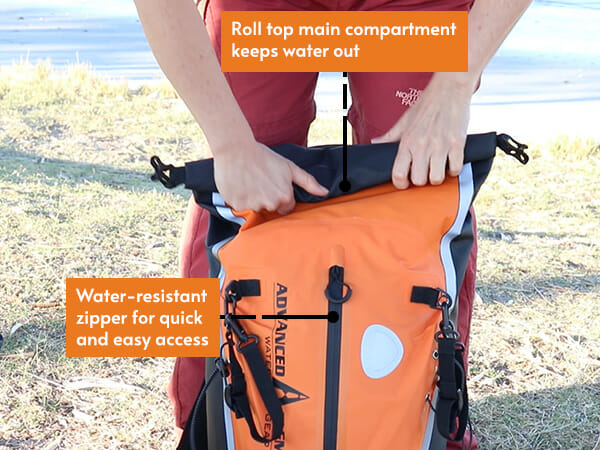 deep six waterproof backpack