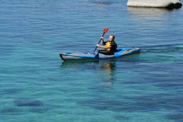 advanced frame expedition inflatable kayak ae1009 lake paddling e1487047767110