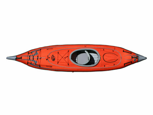 advancedframe convertible inflatable kayak ae1007 r single deck