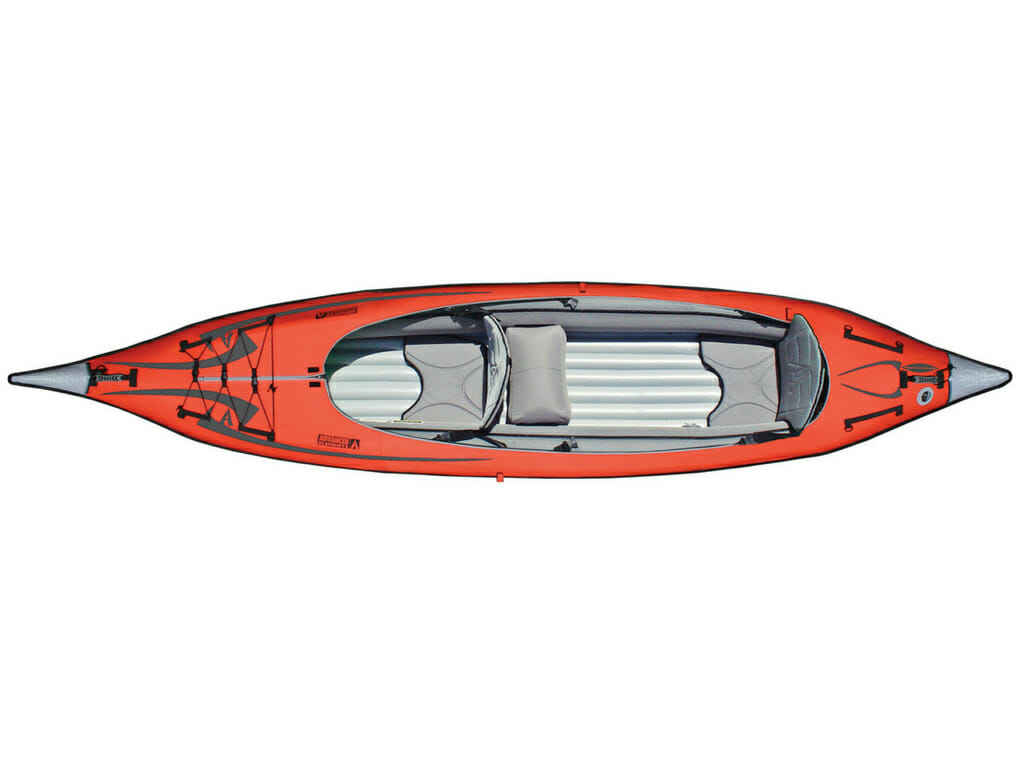advancedframe convertible inflatable kayak ae1007 r top