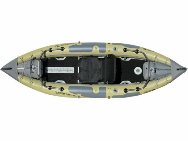 ae1055 straitedge angler pro inflatable fishing kayak advanced elements down