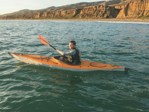 airfusion evo inflatable kayak advanced elements ae1042 paddling4