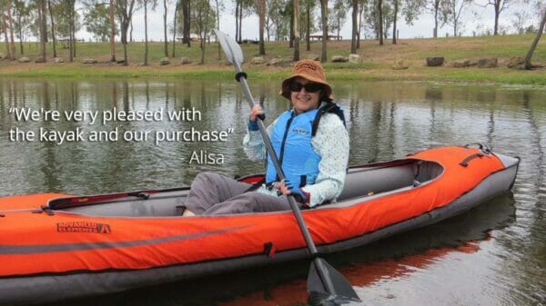 inflatable kayak alisa tolcher testimonial