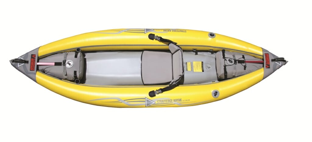 inflatable kayak straitedge 1006 Y advanced elements down 1