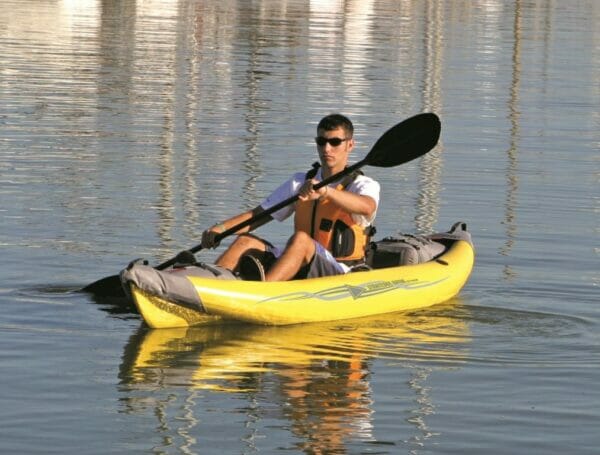 inflatable kayak straitedge 1006 Y advanced elements paddling flat water 1