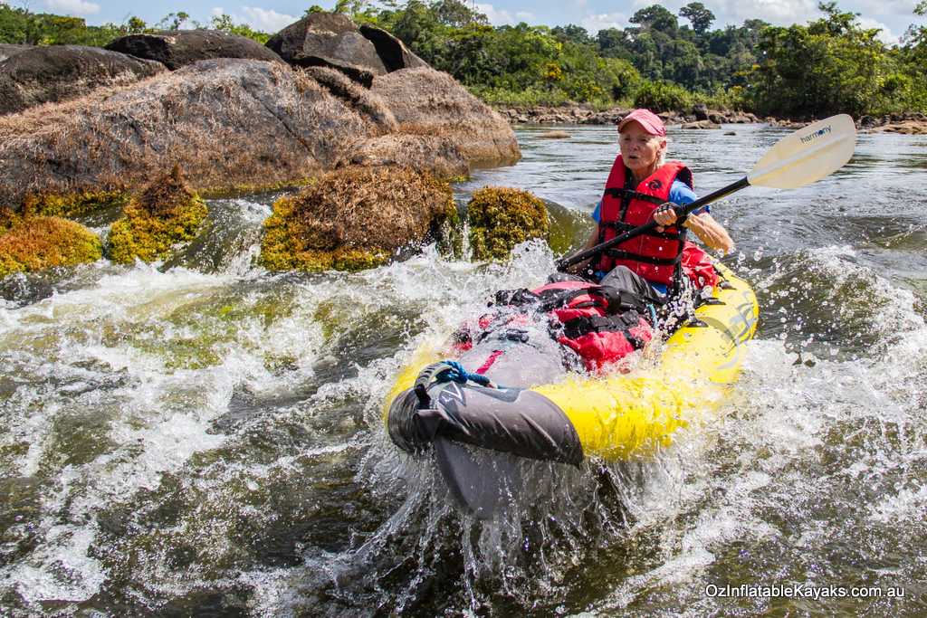 inflatable kayak straitedge AE1006 rapids