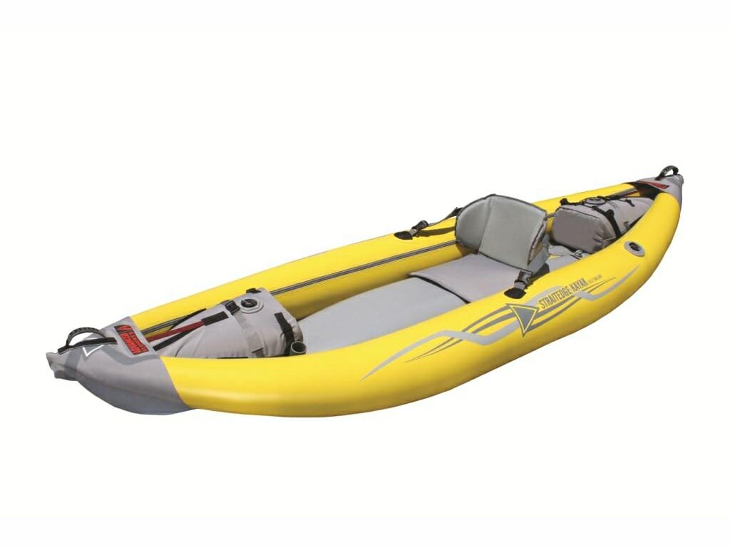 inflatable kayak straitedge AE1006 yellow 1