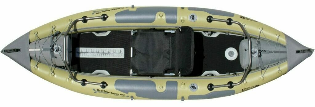 straitedge angler pro kayak top