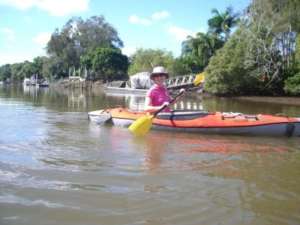 Emily Advanced Frame Inflatable Kayak Side on