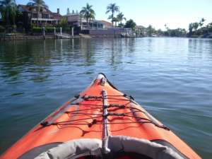 AdvancedFrame Inflatable Kayak Broadbeach Waters
