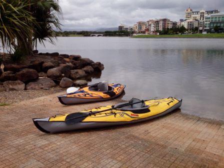 Kayaking on Emerald Lakes