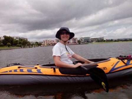 Kayaking on Emerald Lakes