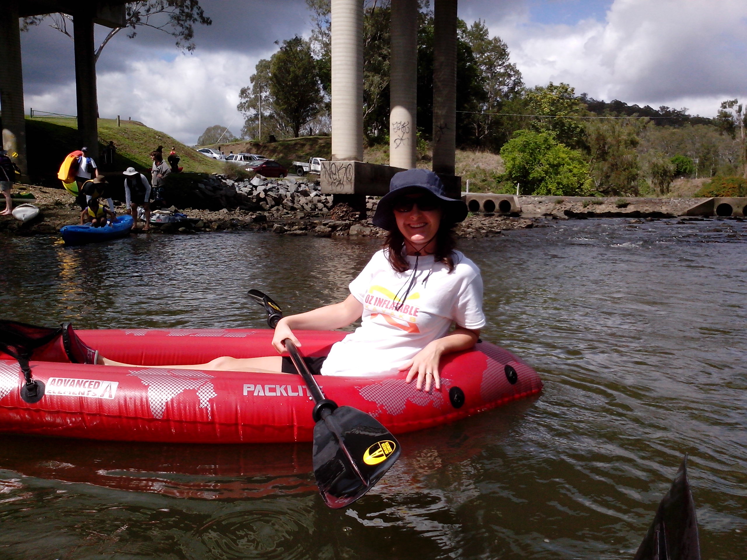 Kayaking on the Mighty Albert River