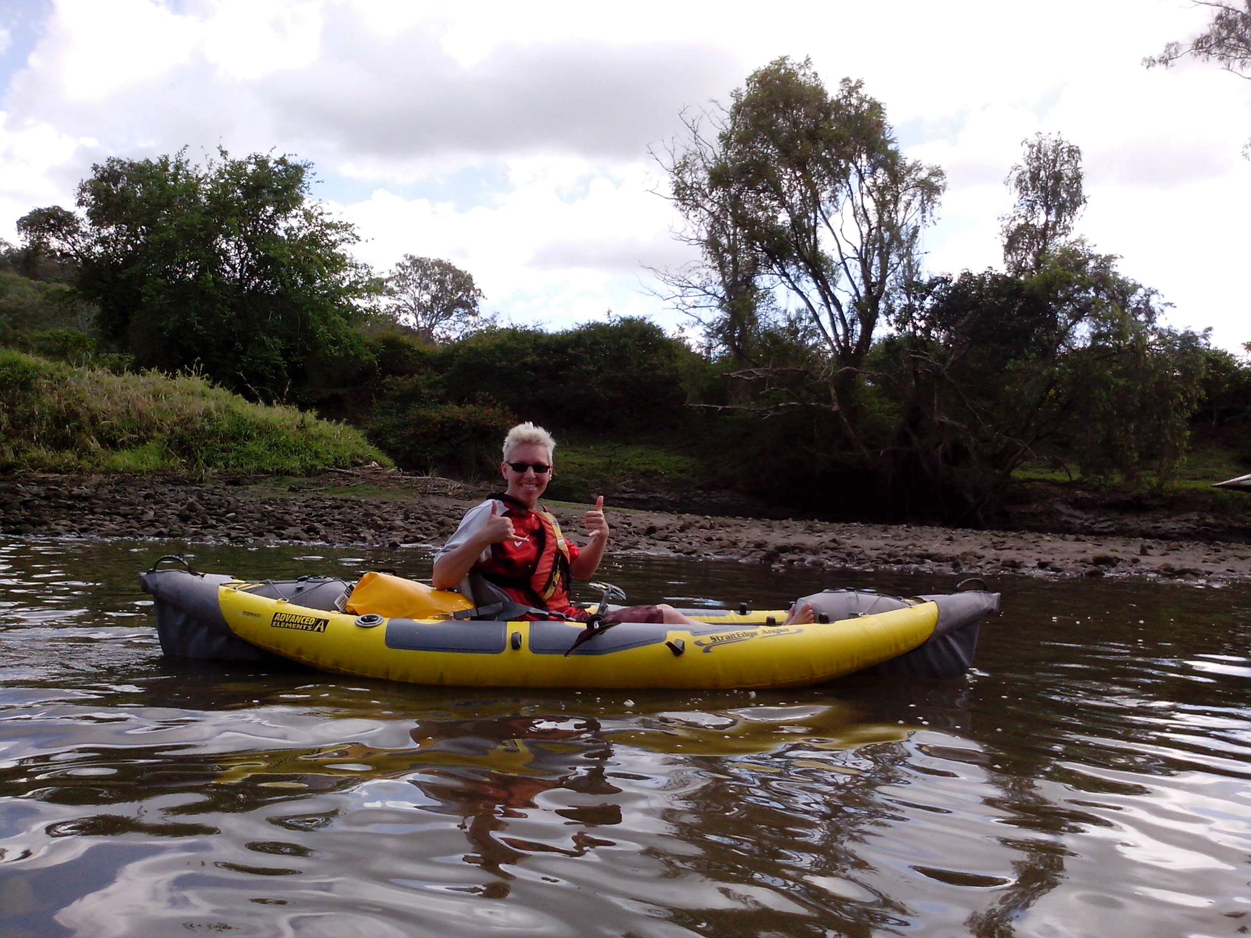 Kayaking on the Mighty Albert River