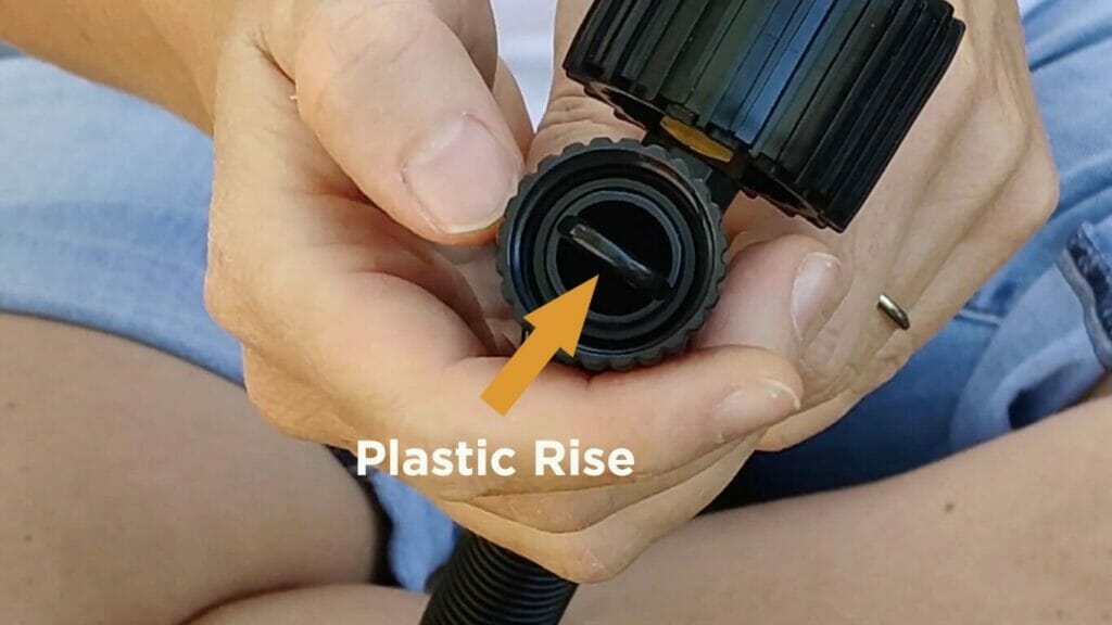 Plastic Rise in Adapter 1