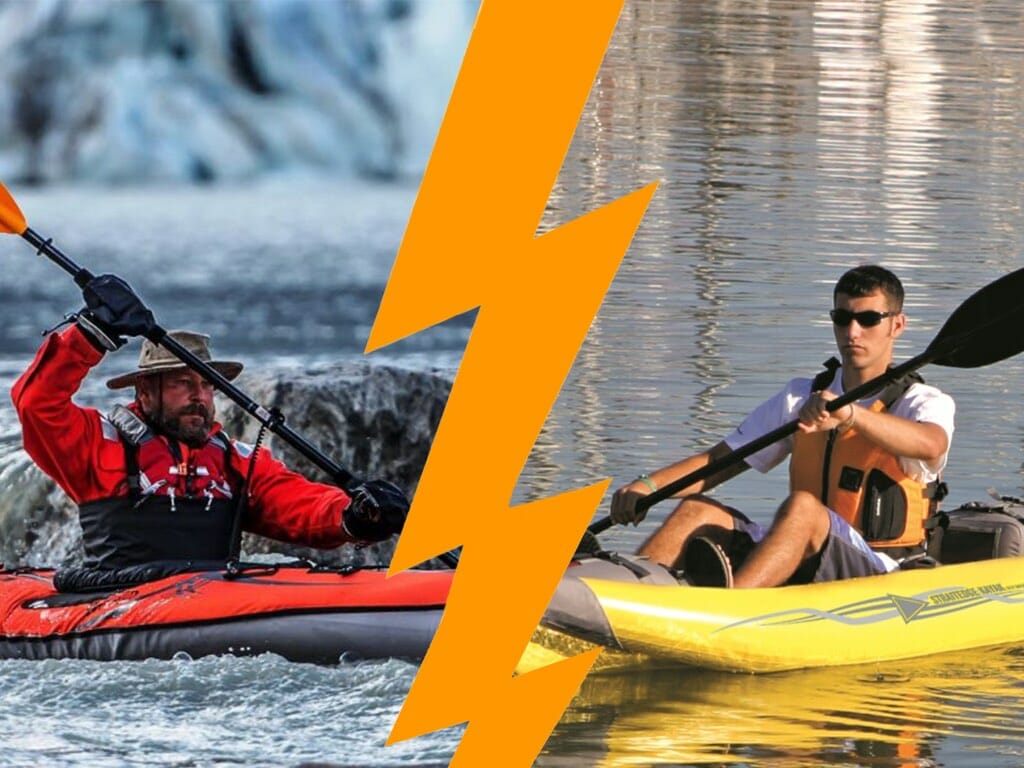 Featured Image Sit in vs Sit on top Kayaks