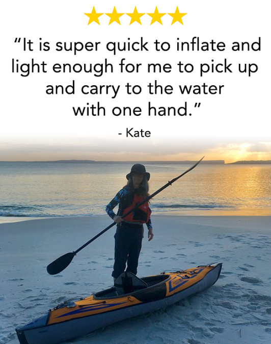 AdvancedFrame Sport Elite Kayak Review Kat