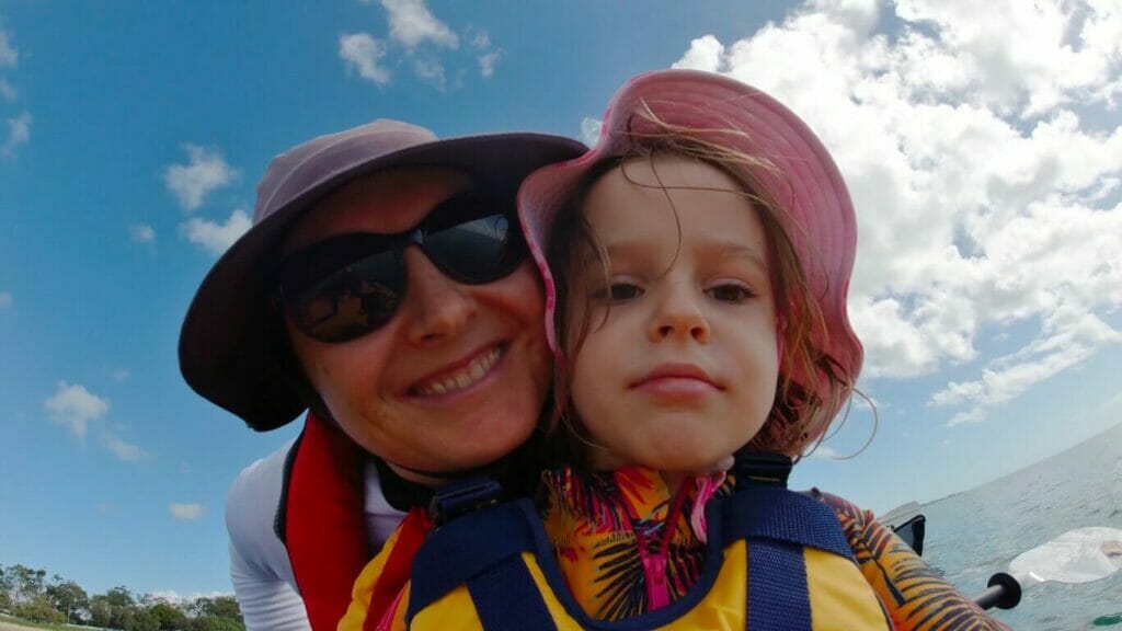 kayaking at hervey bay advancedframe sport kayak airvolution kayak selfie