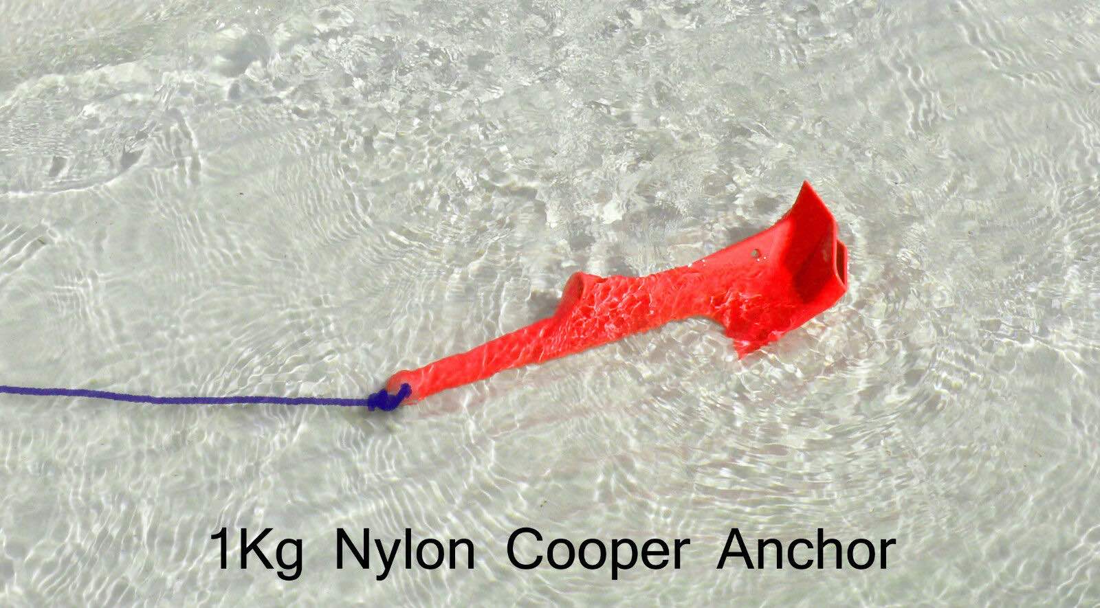 230g nylon cooper anchor in use