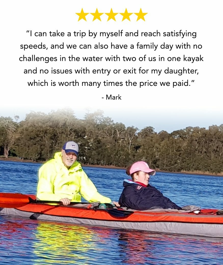 advancedframe convertible elite kayak mark testimonial