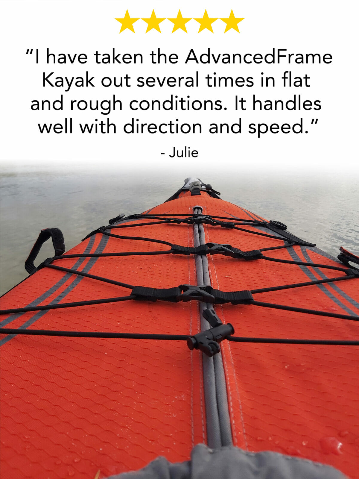 advancedframe kayak julie testimonial