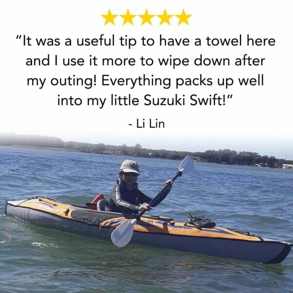 advancedframe sport kayak li lin testimonial