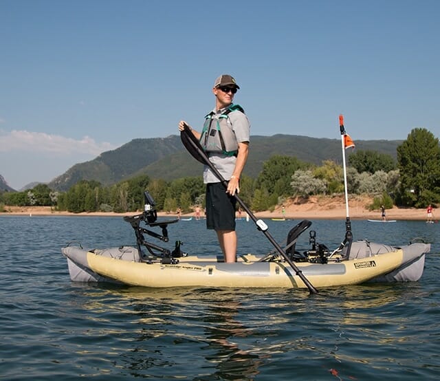 straitedge angler pro kayak stability