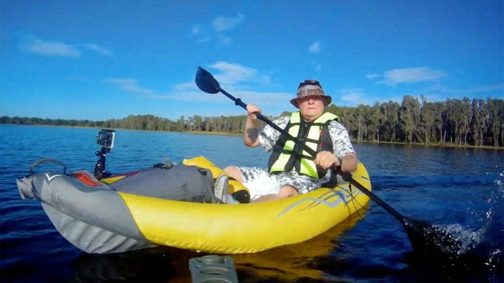 straitedge inflatable kayak capacity