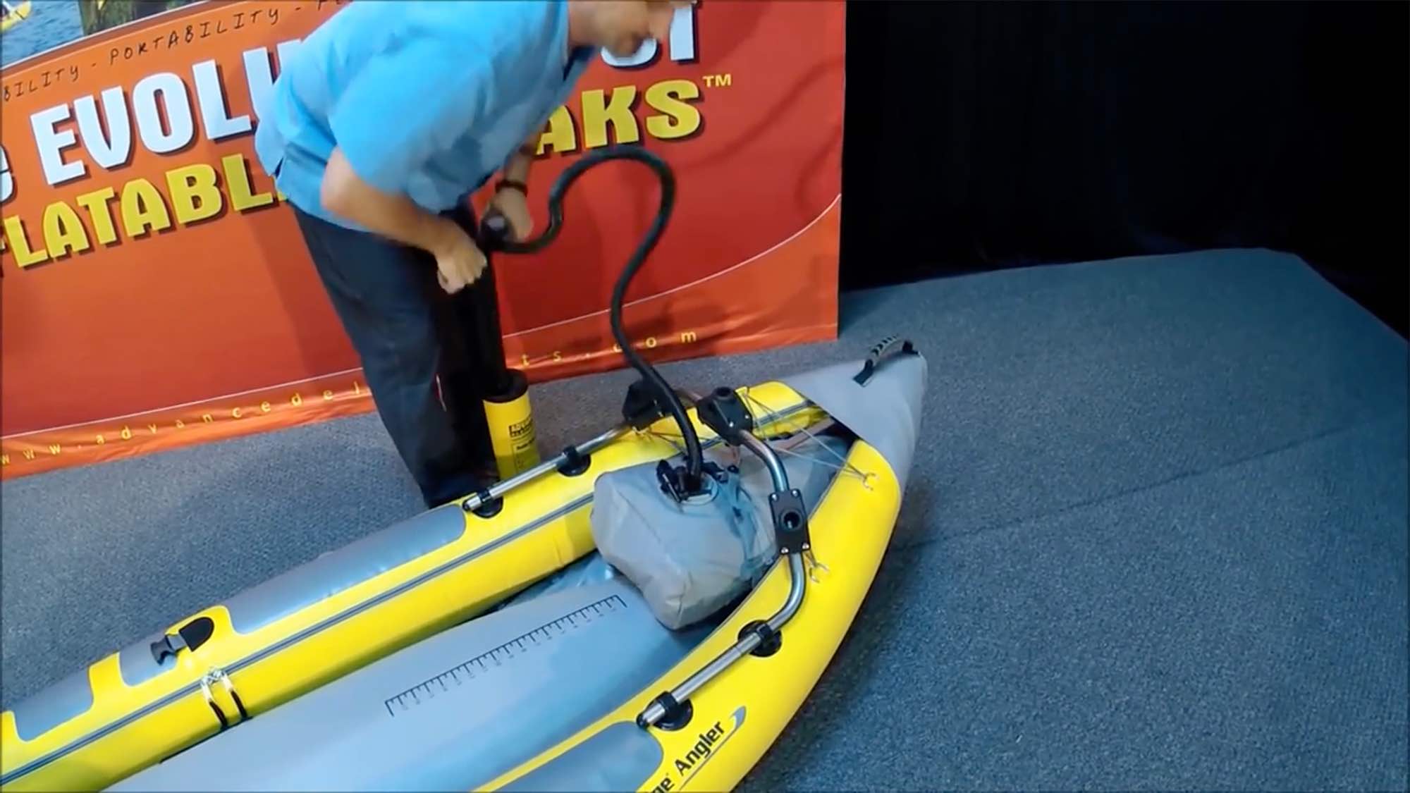 straitedge kayak front air bag