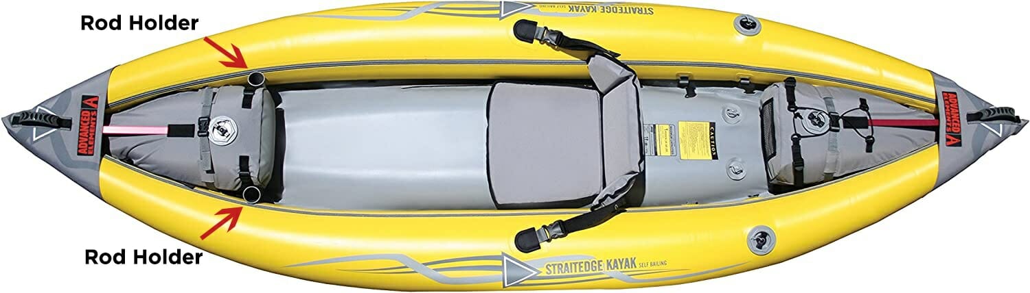 straitedge kayak rod holders