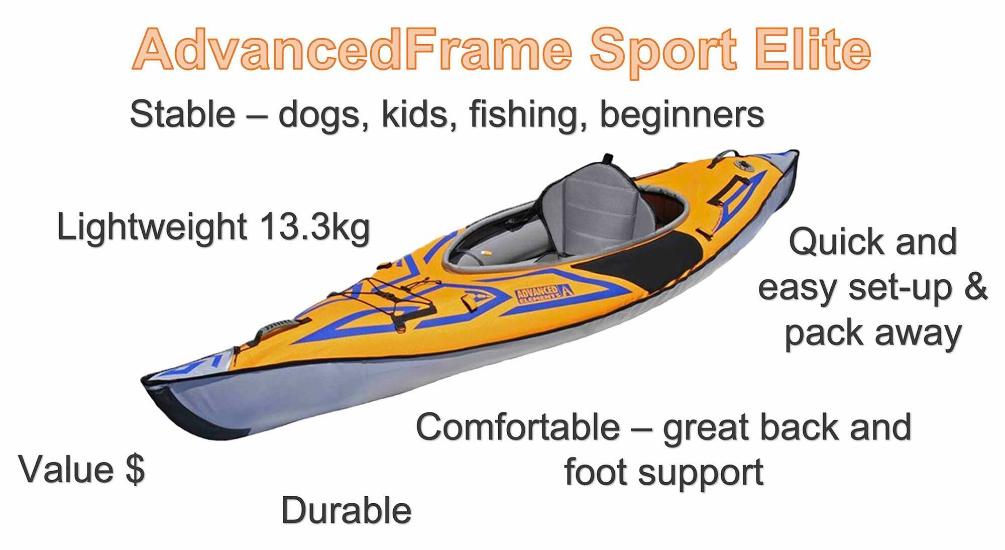 advancedframe sport elite kayak