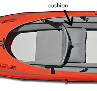 advancedframe convertible elite kayak top shot