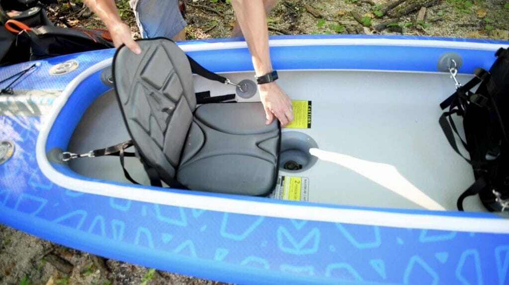 airvolution2 kayak seat