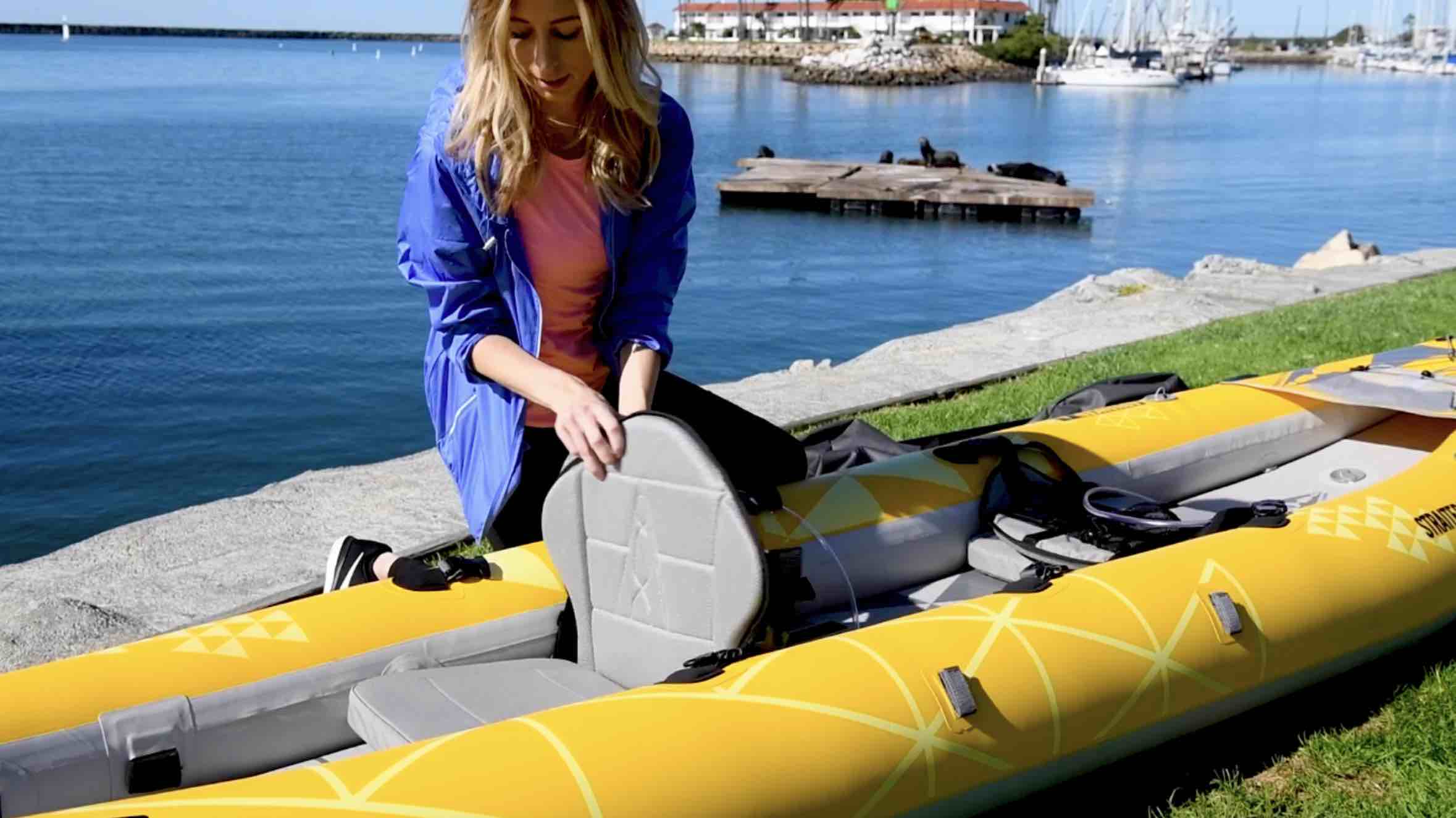 straitedge2 pro kayak seat