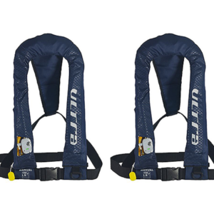 ultra compact inflatable life jacket pair