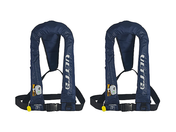 ultra compact inflatable life jacket pair