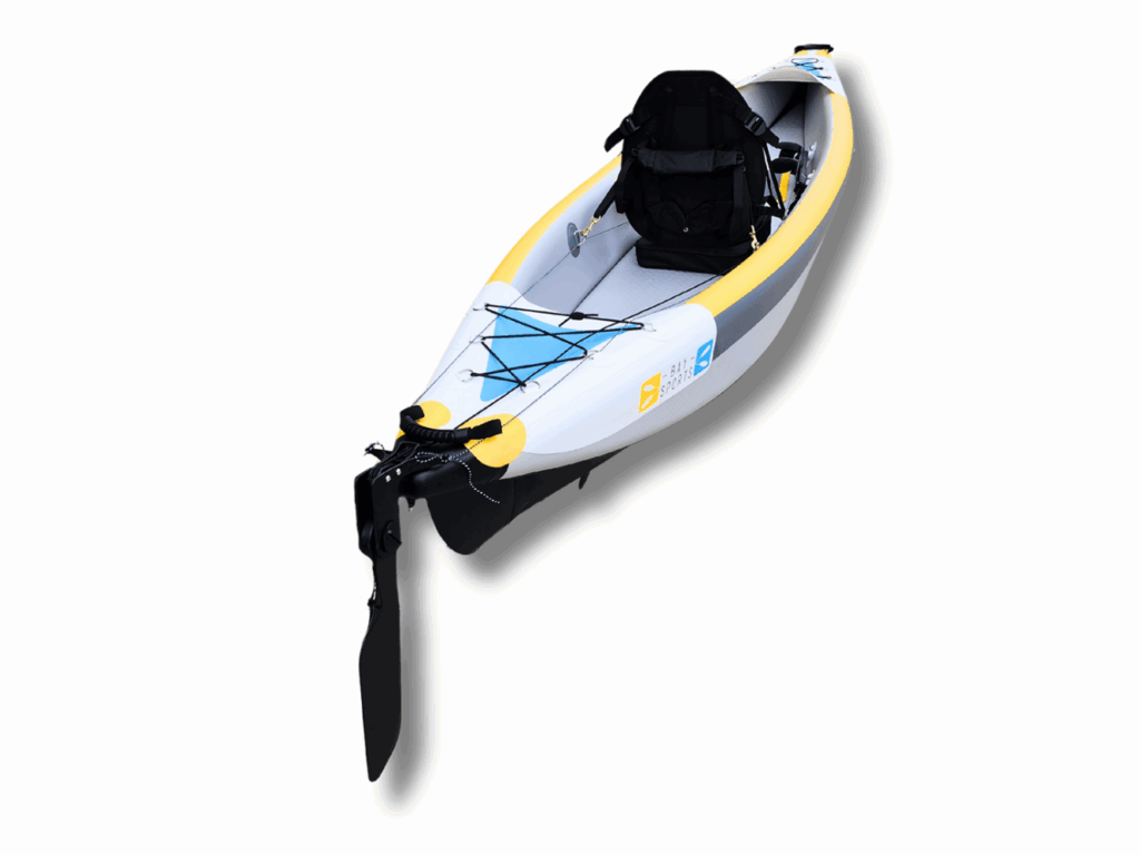 air glide 385 full drop stitch kayak with pump and paddle