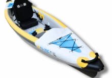 air glide 385 full drop stitch kayak with pump and paddle