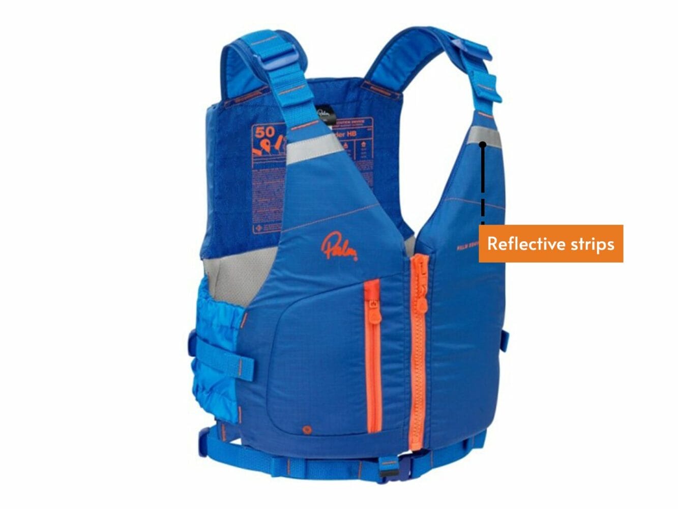 palm meander high back pfd cobalt