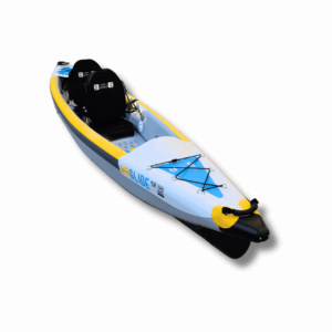 air glide 410 full drop stitch kayak with pump and paddle